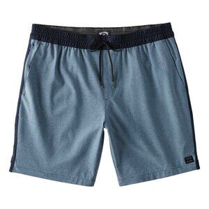 Billabong Crossfire Elastic Hybrid Walk Shorts Men's XXL Denim Blue NWT